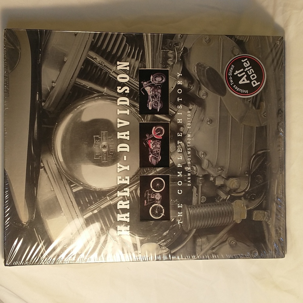 Harley Davidson The Complete History Hardcover Book